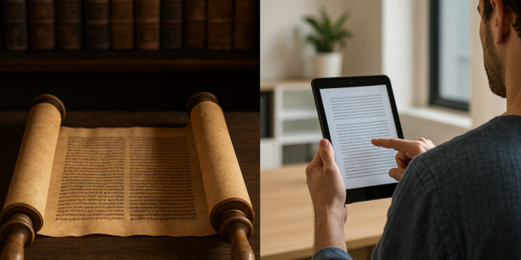 From Scrolls to Screens: The History of Knowledge Sharing