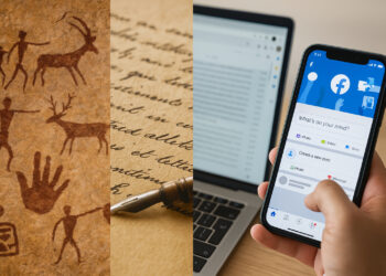 Evolution of Human Communication: From Symbols to Social Media