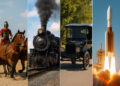 From Chariots to Rockets: The Timeline of Transportation