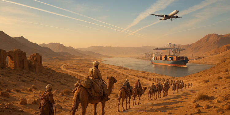 The Power of Trade Routes: From the Silk Road to Globalization