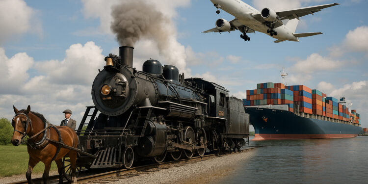 The Evolution of Transportation and Trade