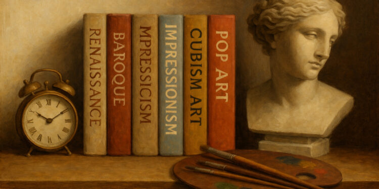 The History of Art Movements: Time as a Canvas