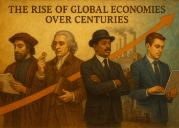 The Rise of Global Economies Over Centuries