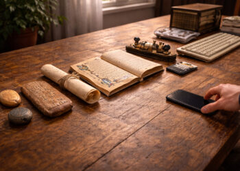 From Gesture to Network: Key Changes in Human Communication