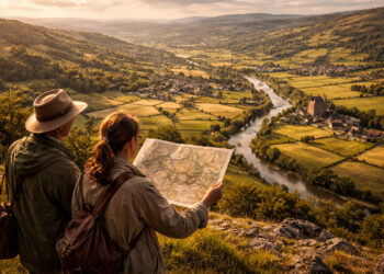 How Landscape Patterns Reveal Historical Human Networks