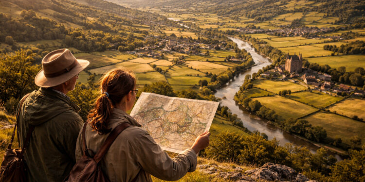 How Landscape Patterns Reveal Historical Human Networks