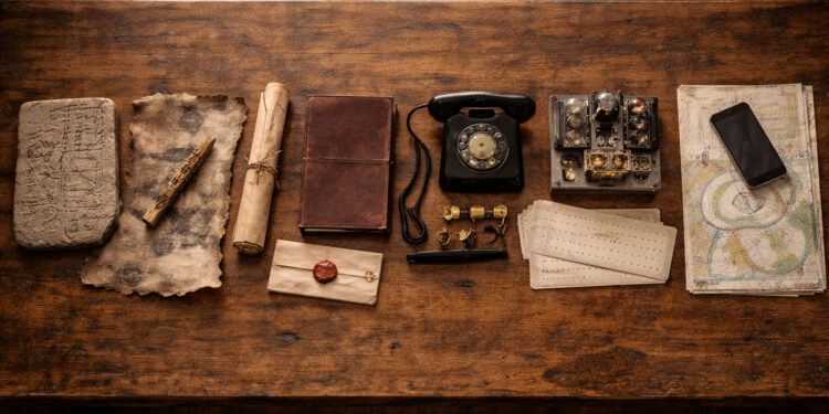 Charting Message Exchange Across Historical Eras