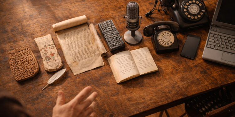 Evolution of Human Communication Across the Ages