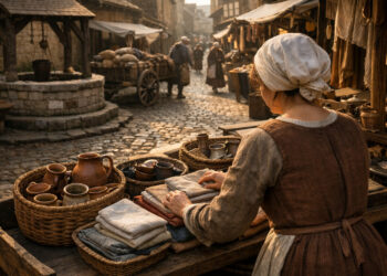 Neighborhood Routines and Material Culture in Market Towns