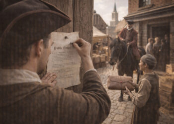 Notices, Gossip, and Gesture Around the Market Cross