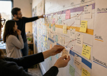 Planning Timeline Narratives to Illuminate Historical Change