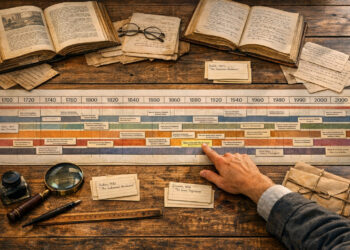 Mapping a Century of Change: Constructing Useful Historical Timelines