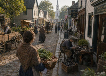 Daily Rhythms of Small Town Commerce and Community