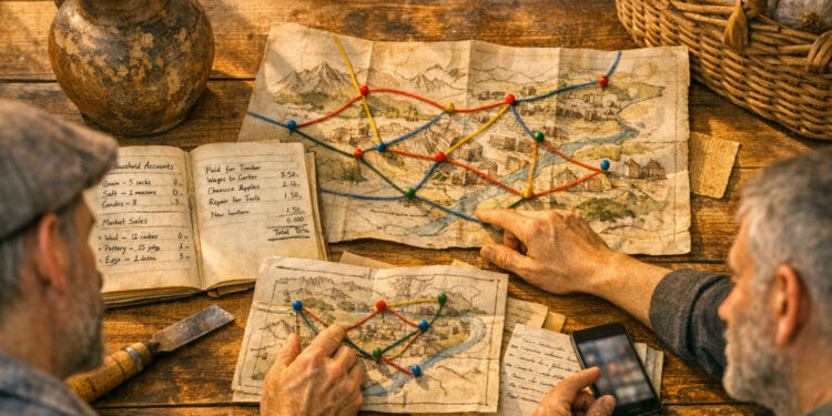 Mapping Everyday Life in Historical Regional Landscapes