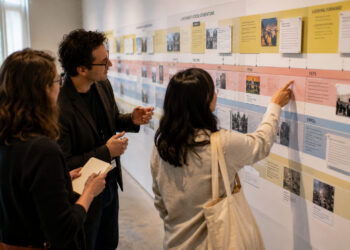 Constructing Narrative Timelines That Encourage Public Inquiry