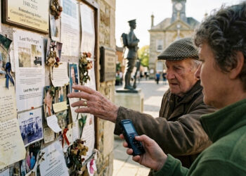 Tracing Community Narratives Through Public Remembrance