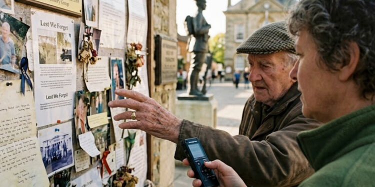 Tracing Community Narratives Through Public Remembrance