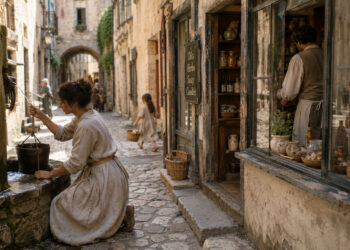 Windows, Wells, and Walkways: Material Life in Market Towns