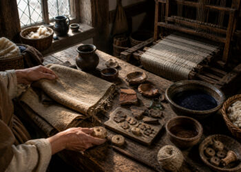 Crafting Survival: Household Production in Early Market Towns