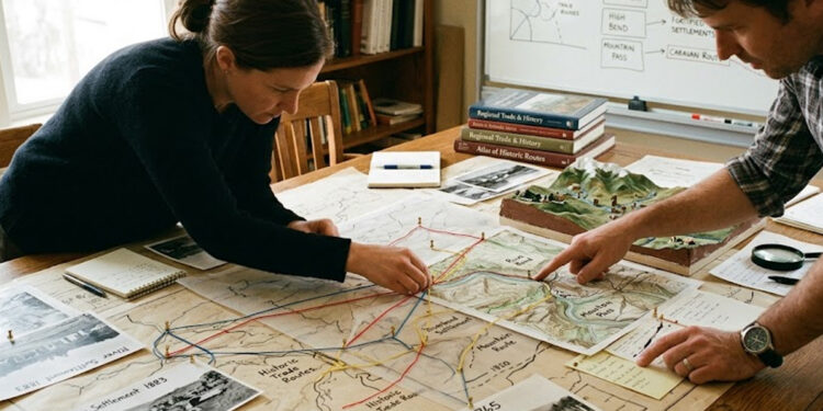 Mapping the Layers of Historical Regions and Influence