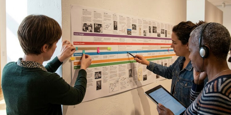 Building Accessible Historical Timelines for Public Audiences