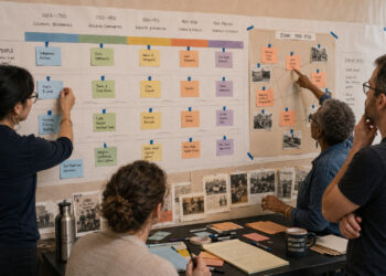 Curating Time: Selecting Threads and Scales for Exhibits