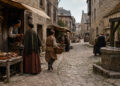 Cobblestones and Conversations: Social Networks of Town Streets