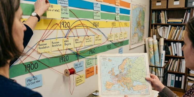 Mapping the Arc of Civilizations Through Timelines