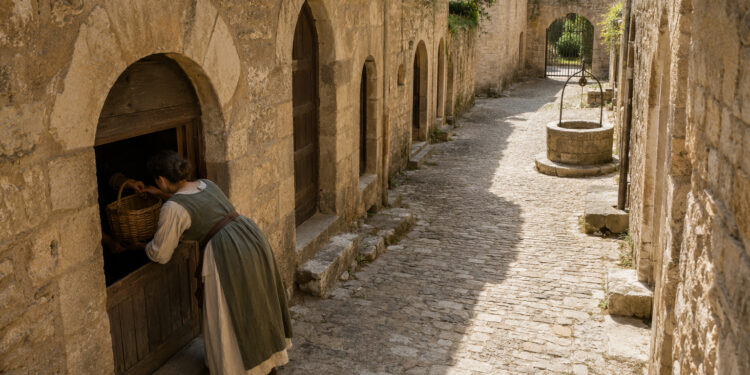 Walls, Doorways, and the Rhythm of Town Life