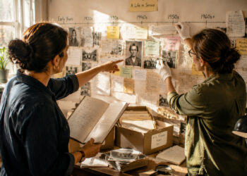 Finding Coherence in Fragmented Biographical Records