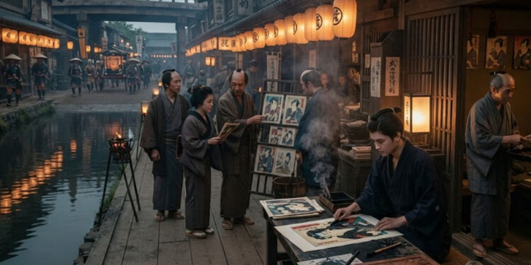 Edo: Japan’s Urban Revolution of Lanterns and Printshops