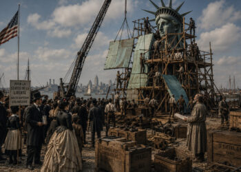 How a Gift from France Became the Statue of Liberty