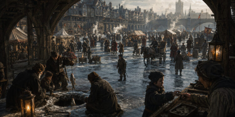 When London Walked on the River: Thames Frost Fairs