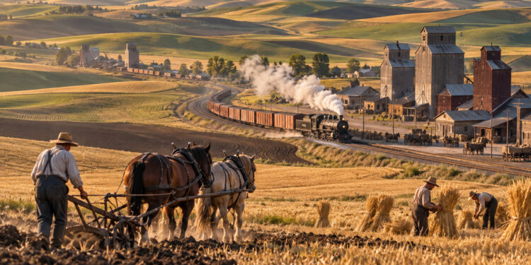 How Wind and Loess Built the Palouse Wheatlands