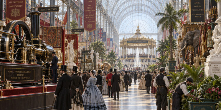 How the Crystal Palace Turned Glass and Iron into a Modern Stage