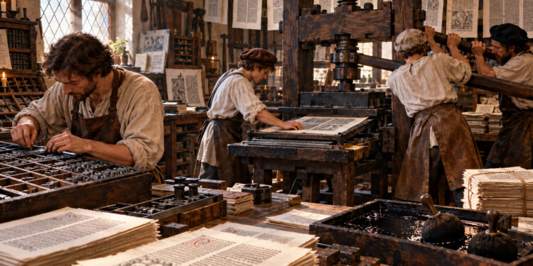 The Printing Press Era: How Movable Type Remade Europe
