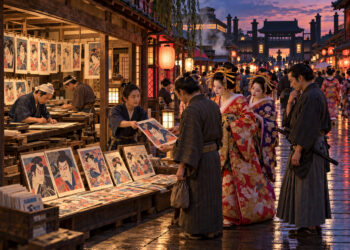 Edo Japan’s Floating World: Cities, Pleasure, and Paper
