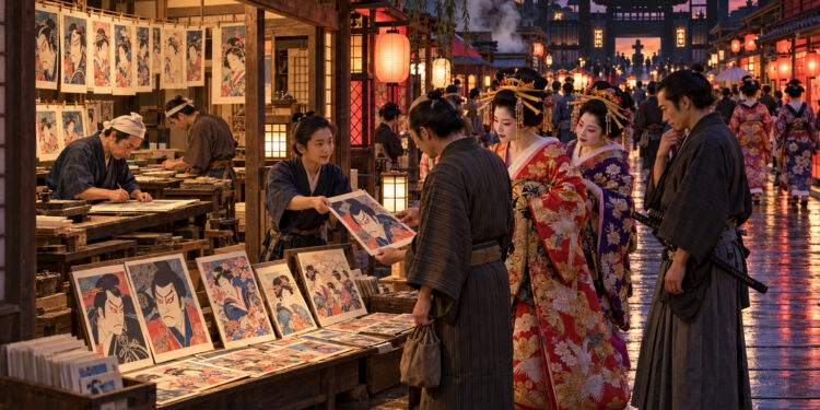Edo Japan’s Floating World: Cities, Pleasure, and Paper