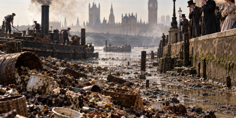 The Great Stink of 1858: How London Smell Rebuilt Itself