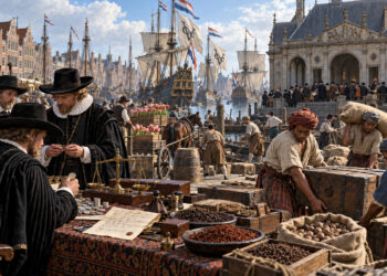 A Timeline of the Dutch Golden Age and the VOC